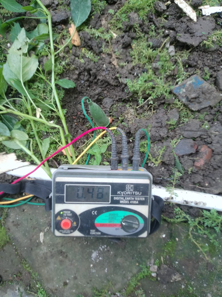 Instalasi 3 Tiang Monopole Penangkal Petir Kurn Radius 150 di BBPPMPV Malang - 6