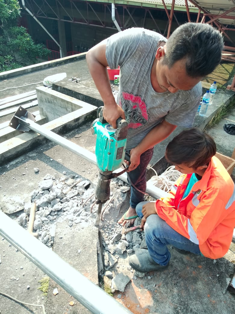 Sistem Proteksi Petir Kantor Bupati Gresik - 1
